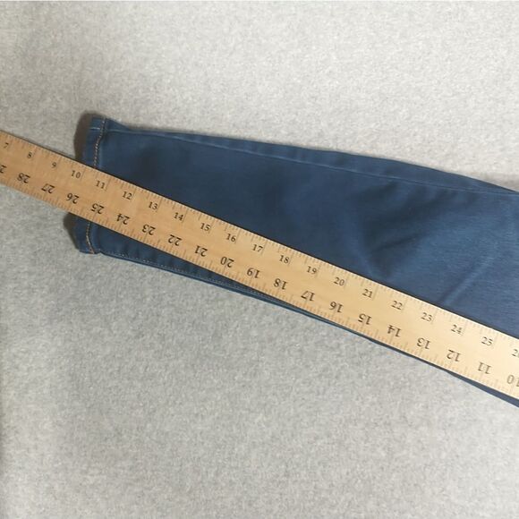 COPY - Rachel Rachel Roy Size 12 Inseam 26" Blue Denim Jeggings Pull On Jeans . - Picture 5 of 8